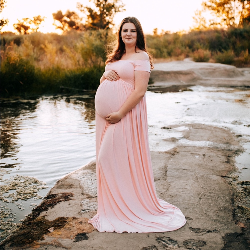 Sew Trendy maternity gown